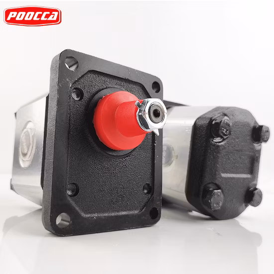 1: 8 Eje cónico Montaje de brida de cuatro orificios Cubierta frontal Ghp2-D-40 Bomba de engranajes Marzocchi