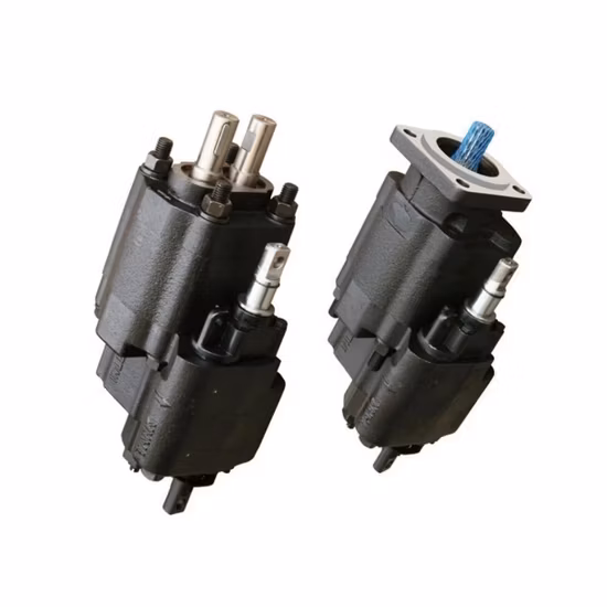 Bomba hidráulica de engranajes Parker C101 C102 con control manual