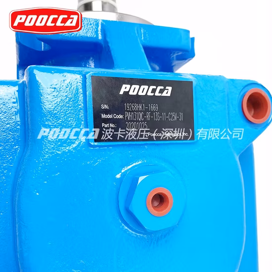 Pvh141 Bombas hidráulicas de circuito abierto_Eaton Vickers Bomba de presión media variable de pistón axial